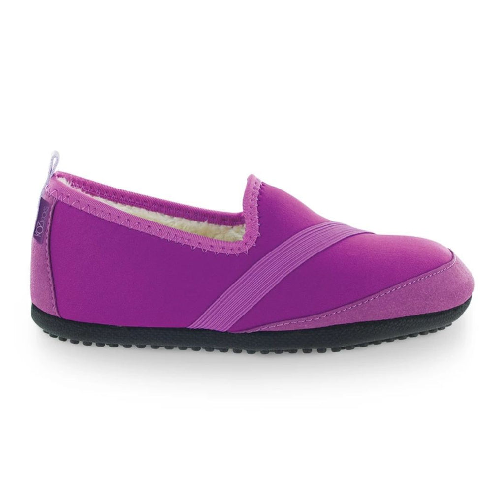 KOZIKICKS Bright Purple Slippers Thai-Me Spa